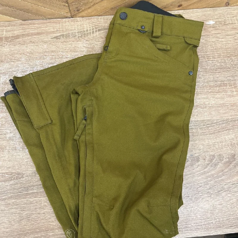 Volcom - Women's Ski Pants - MSRP $185: Green-women-MD Comfy High-Waist Jeans