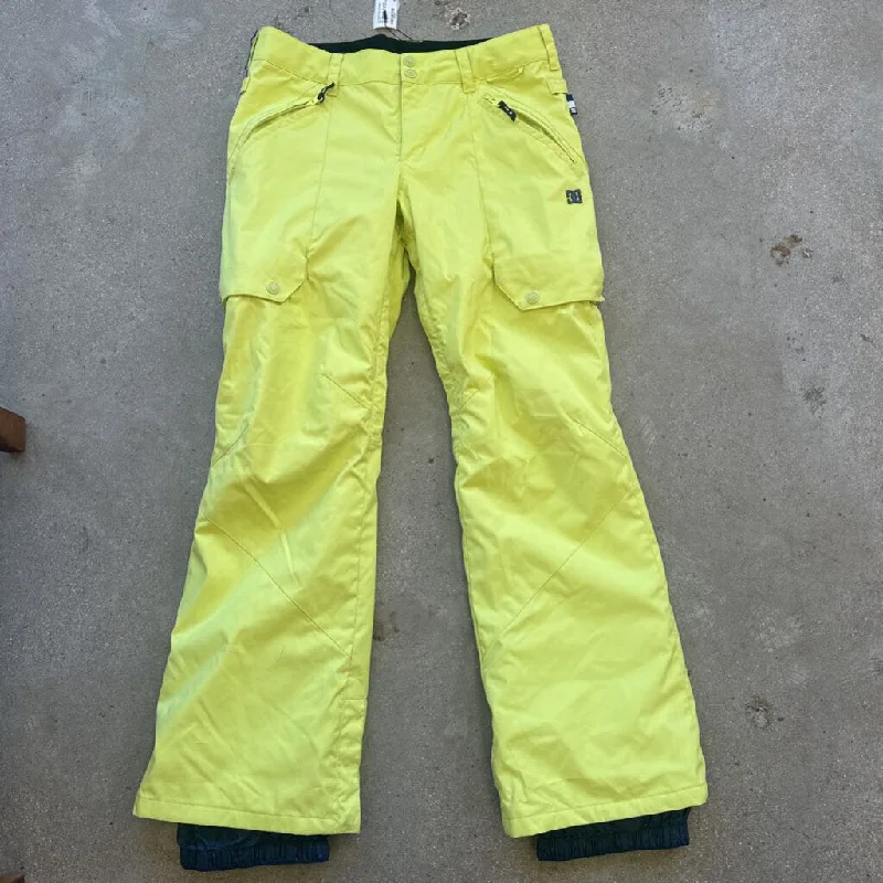 DC- insulated ski pants women's- MSRP $ 244: Yellow -women-MD Classic Straight-Leg Pants