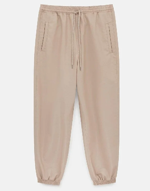 Dusty Rose Kira Alter Mat Pants Elegant Wool Trousers