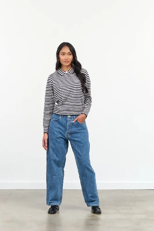 California Wide Pants in Cowboy Blue Cozy Lounge Pants