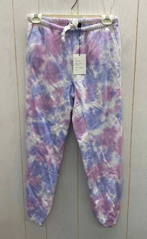 Generation Love Purple Womens Size XS Pants Sleek Black Pants