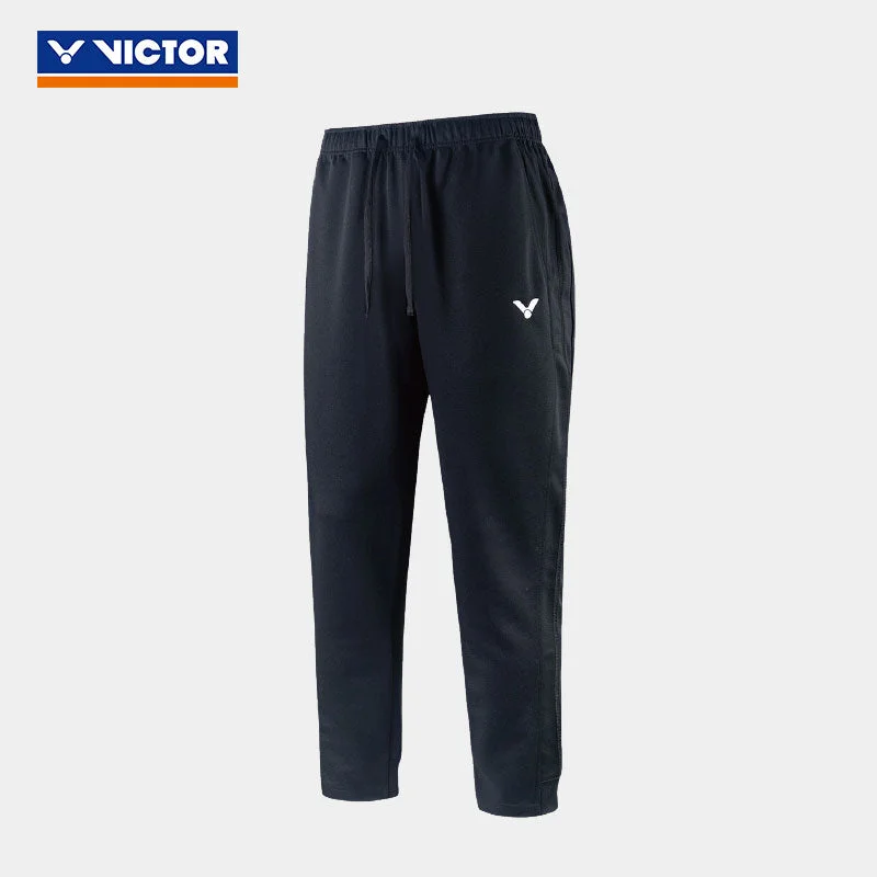 Victor Unisex Track Pants P-25801C [Black] Casual Sweatpants Style