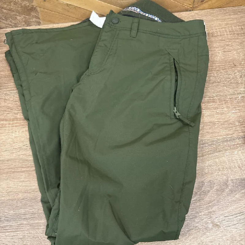 Burton- Insulated ski pants Outdoor Pants- MSRP $260 : Green-women-LD Trendy Tapered Pants