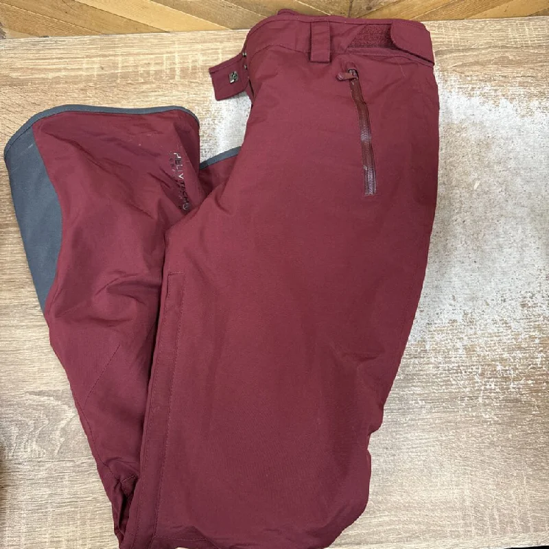 Helly Hansen- insulated ski pants- MSRP $180: Burgundy `-women-XS Warm Wool Trousers