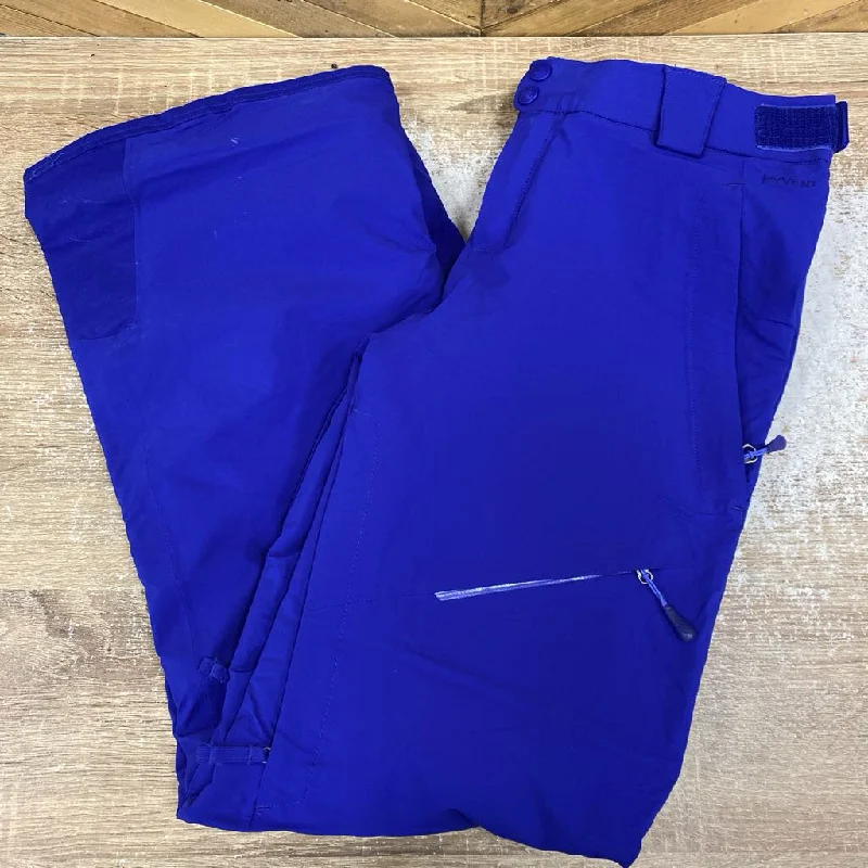 The North Face- women's snow pants- MSRP $299 : Purple Blue -women-10 Trendy Work Pants