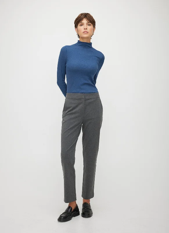 Seymour Classic Ankle Pants Elegant Palazzo Trousers