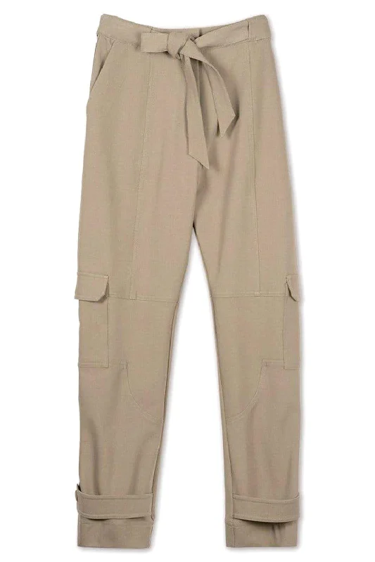 Maliyah Utility Wide Leg Pant Cozy Full-Length Pants