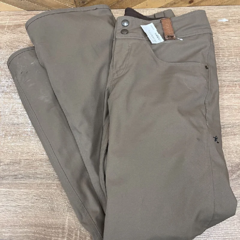 Holden- stretch ski shell pants- MSRP $610: tan -women-SM Comfortable Jogging Pants