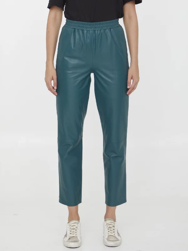 Abigail Pants Chic Faux Leather Pants