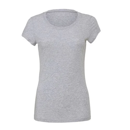 Bella + Canvas Womens/Ladies The Favourite Heather T-Shirt Chenille Blend Fleece Blend Nylon Blend