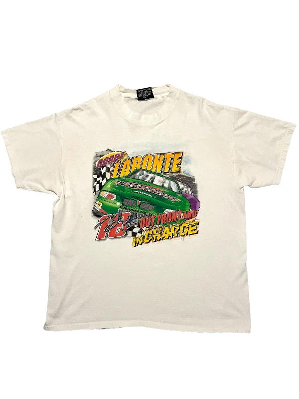 'Bobby Laronte' Y2K Nascar T-shirt Sequined Glittery Shiny