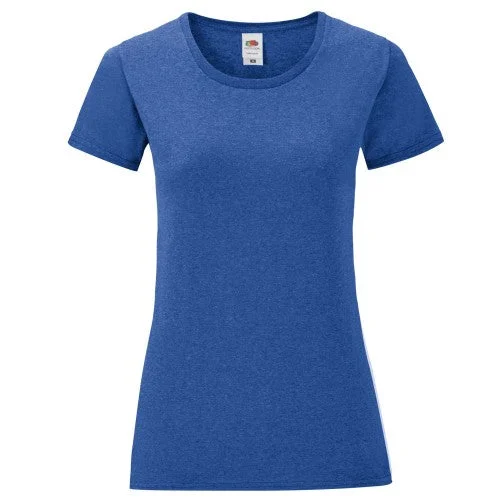 Fruit of the Loom Womens/Ladies Iconic Heather T-Shirt Elegant Classic Vintage