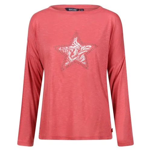 Regatta Womens/Ladies Carlene Long-Sleeved T-Shirt Elegant Classic Vintage