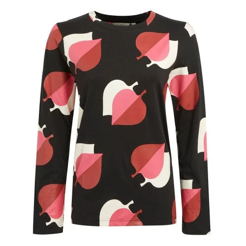 Regatta Womens/Ladies Orla Kiely Leaf Print Winter T-Shirt Satin Fabric Silk Fabric Chiffon Fabric