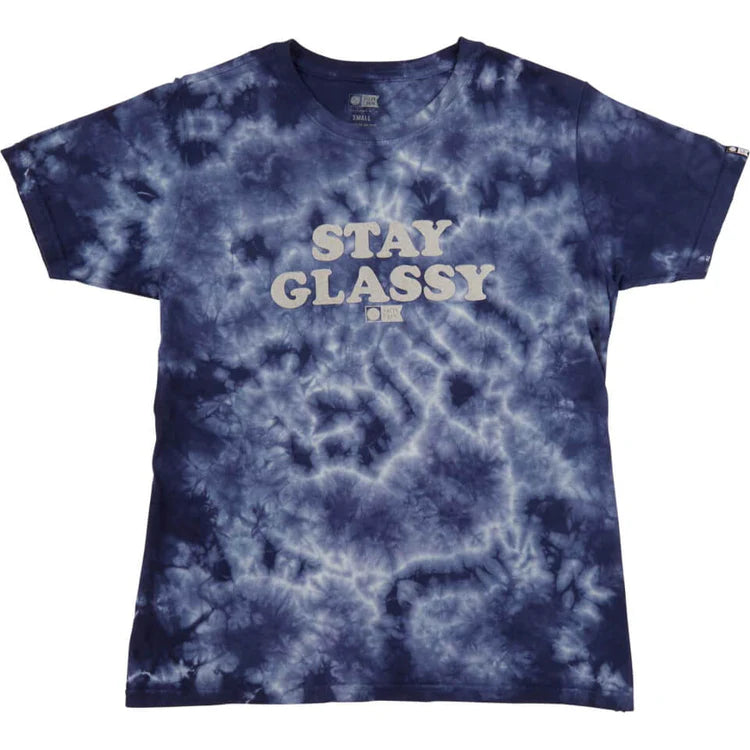 Stay Glassy Boyfriend Tee Fitted T-Shirt Seamless Stretchy