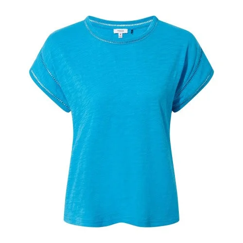 TOG24 Womens/Ladies Andrea T-Shirt Rayon Velvet Corduroy