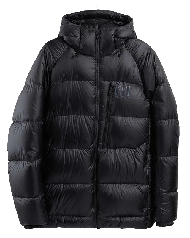 Burton Men's [ak]® Baker Expedition Down Jacket - True Black Print Jacket Jacquard Jacket Patchwork Jacket