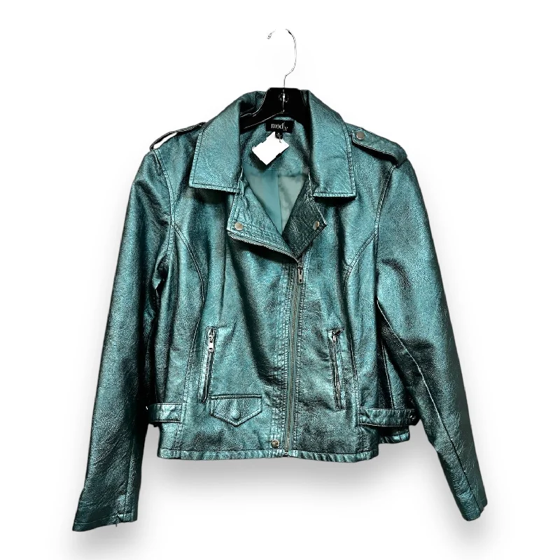 Jacket Other By Mod In Teal, Size: Xl Corduroy Jacket Velvet Jacket Brocade Jacket