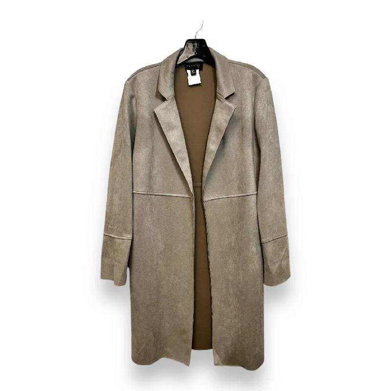 Jacket Other By Premise In Taupe, Size: S Fitted Jacket Loose Jacket Oversized Jacket