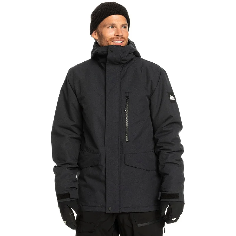 Mission Solid Snowboard Jacket Trench Coat Raincoat Waterproof Jacket