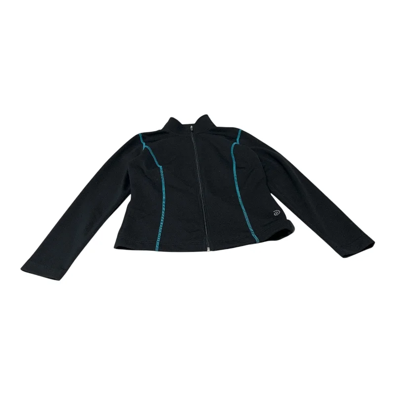 Athletic Jacket By Be Inspired In Black, Size: S Welt Pockets Slit Pockets Flap Pockets