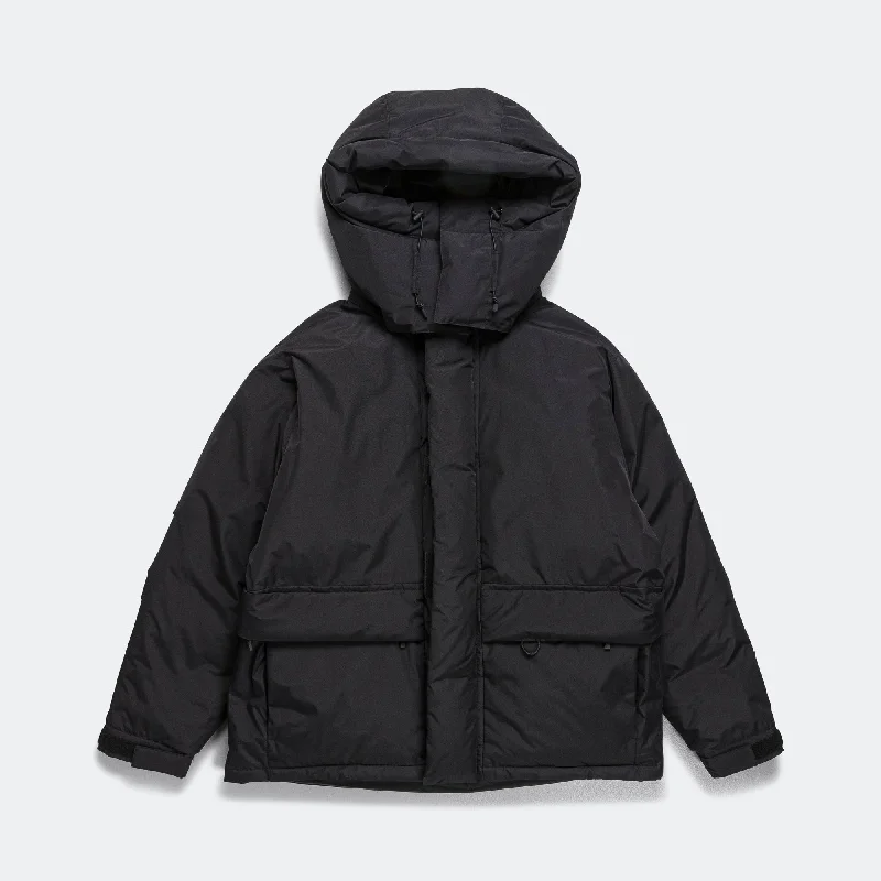 Gore-Tex Windstopper Expedition Down Jacket - Black Chenille Jacket Brocade Jacket Lace Jacket