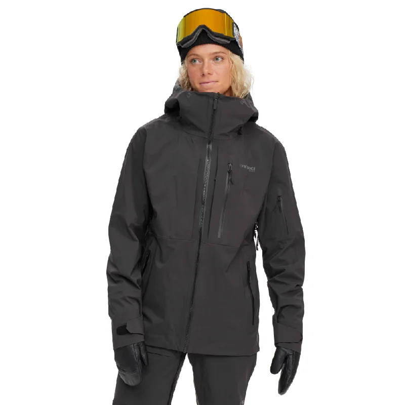 Nimi Yama Pro 3L Ski Jacket - Womens Zippered Jacket Buttoned Jacket Snapped Jacket