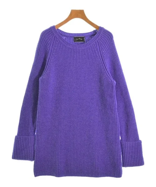 Omekashi Sweaters Zippered Front Buttoned Front Snap Front