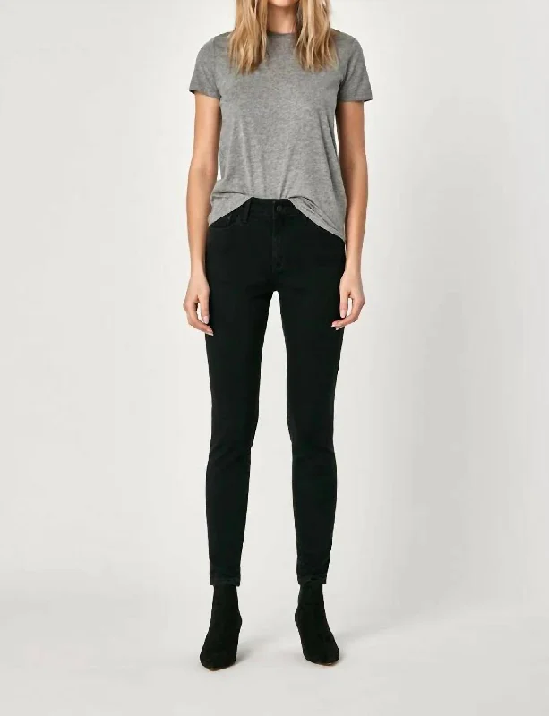 Alissa Super Skinny Jeans In Black Stylish Relaxed Fit Skinny Jeans