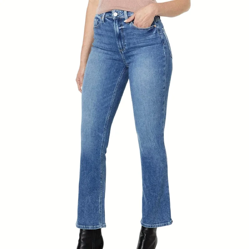 Femme Jeans In Tapestry Chic Rolled Cuff Denim Jeans