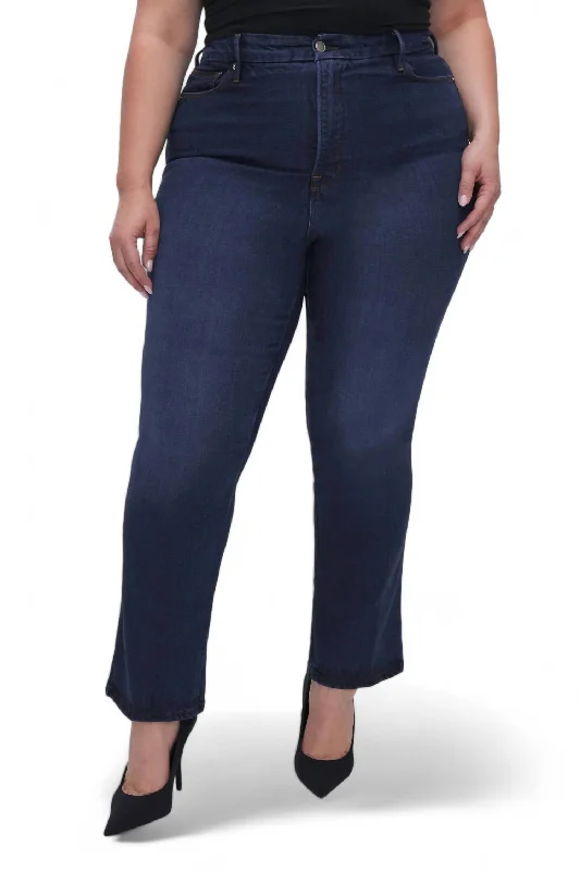 Good Curve Straight Jean In Indigo537 Fashionable Mom Jeans