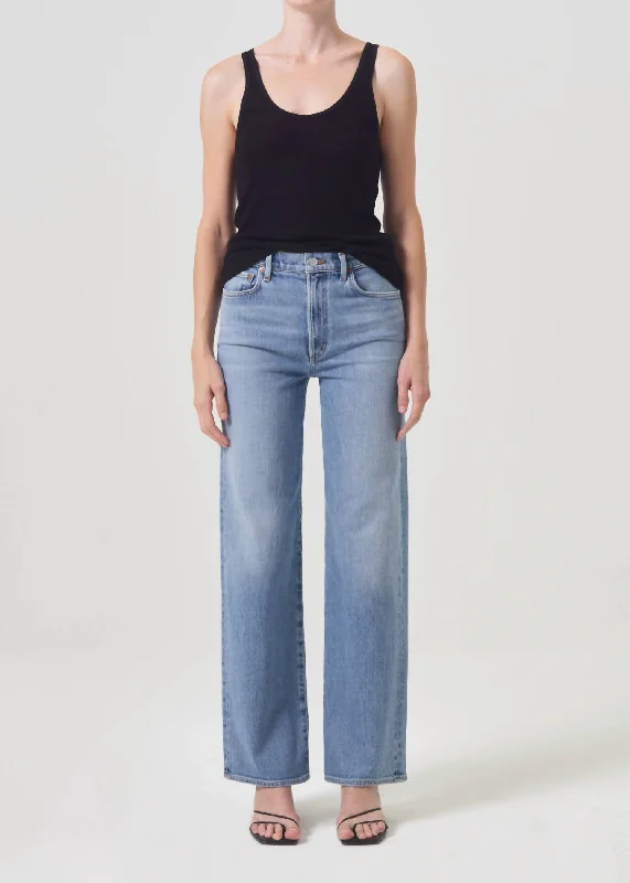 Harper Straight Jean In Flash Trendy Flared Leg Jeans