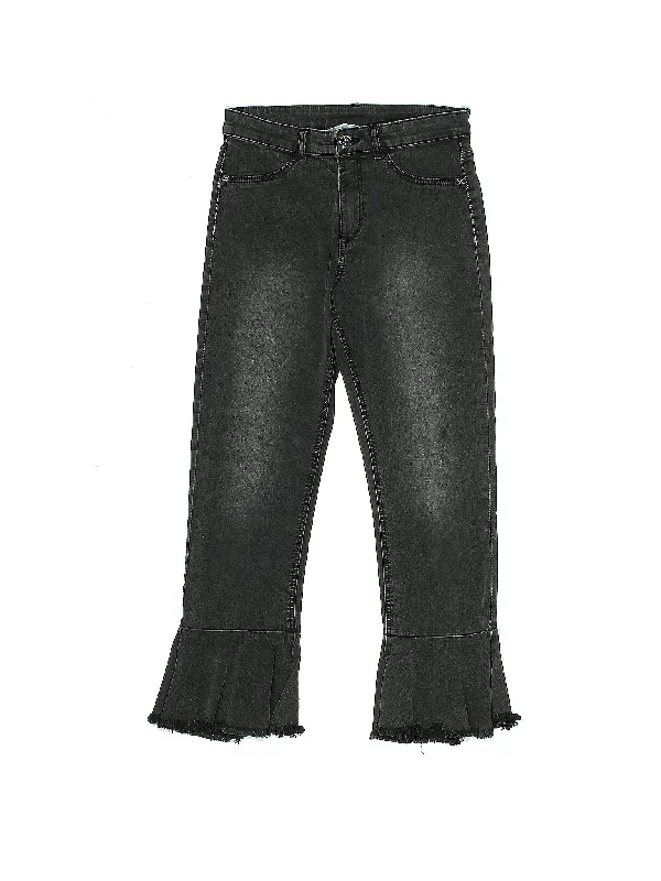 Jeans Elegant Dark-Wash Bootcut Jeans