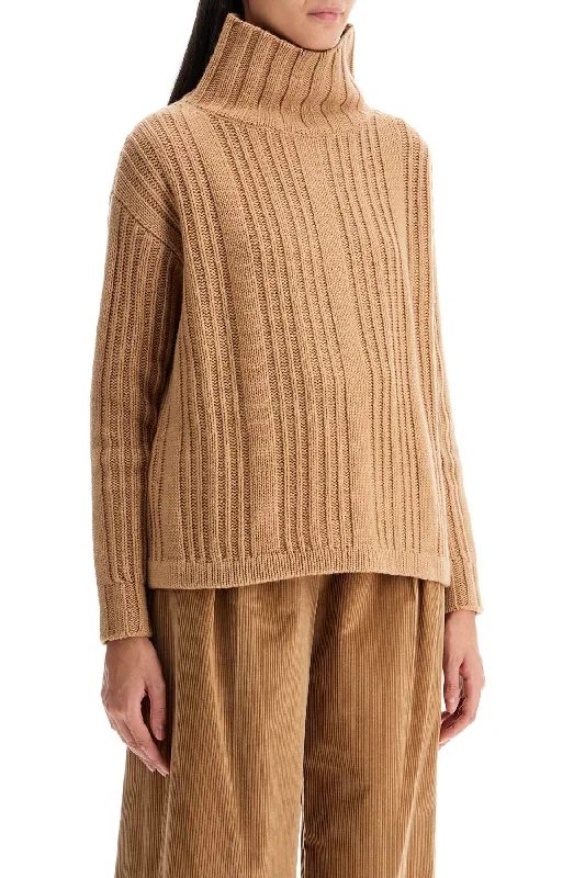 Max Mara In Wool And Cashmere Sweater Fleece Sweater Nylon Polyester