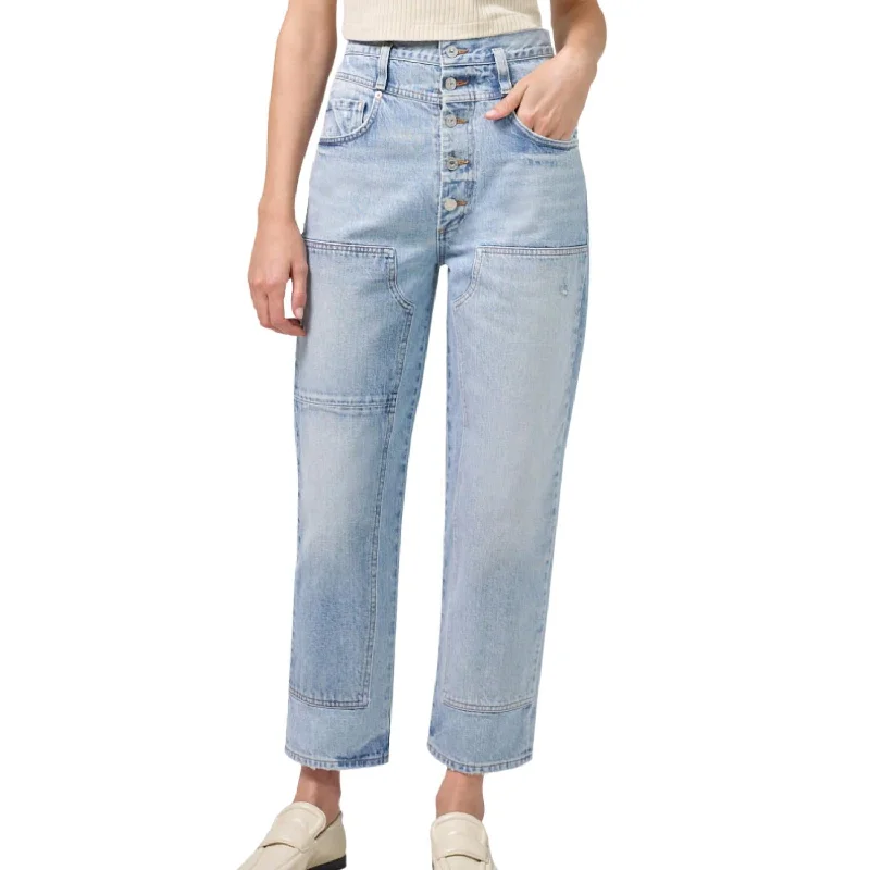 Rework Poppy Jean In Pendulum Comfortable Stretch Fit Jeans