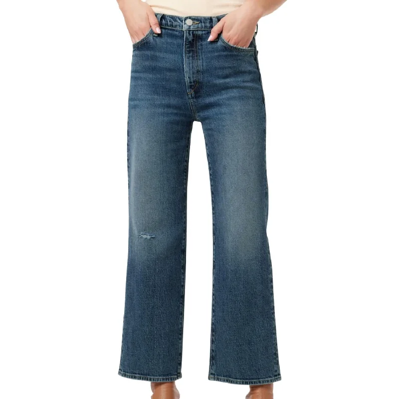 The Blake Jean In Piazza Grind Comfortable Folded Hem Jeans