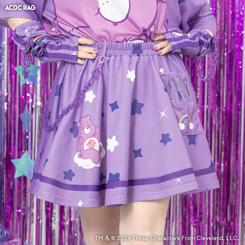 ACDC RAG & Care Bears "Share Bear" skirt low waist skirt