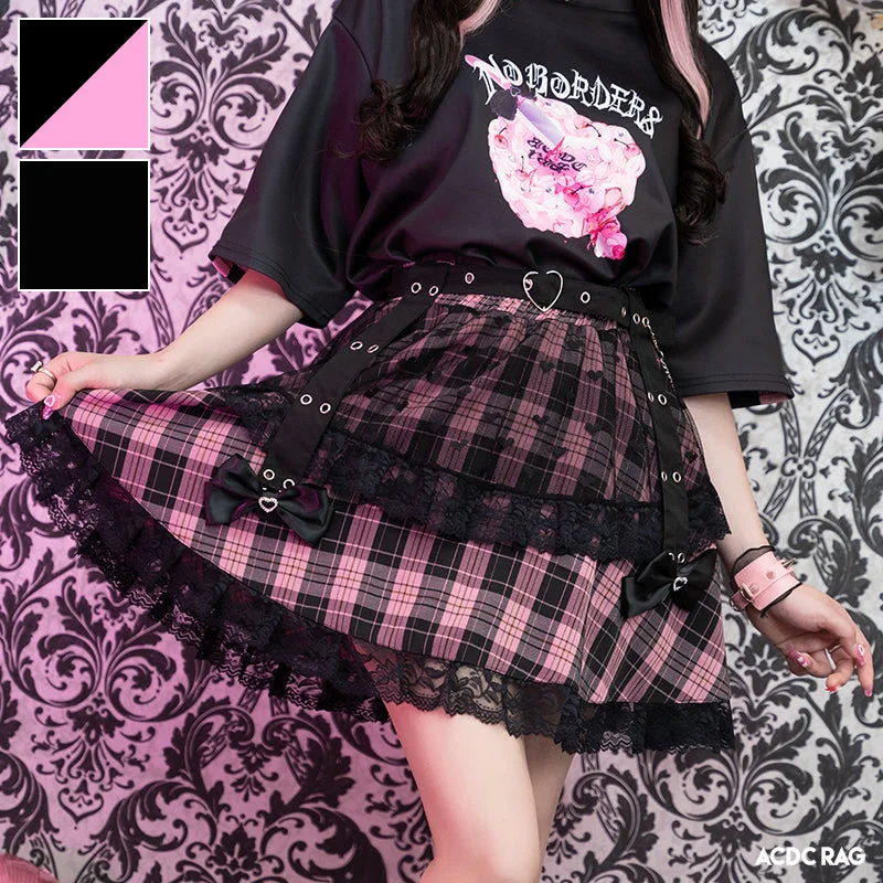 ACDC RAG “Love Punk” skirt denim skirt durable