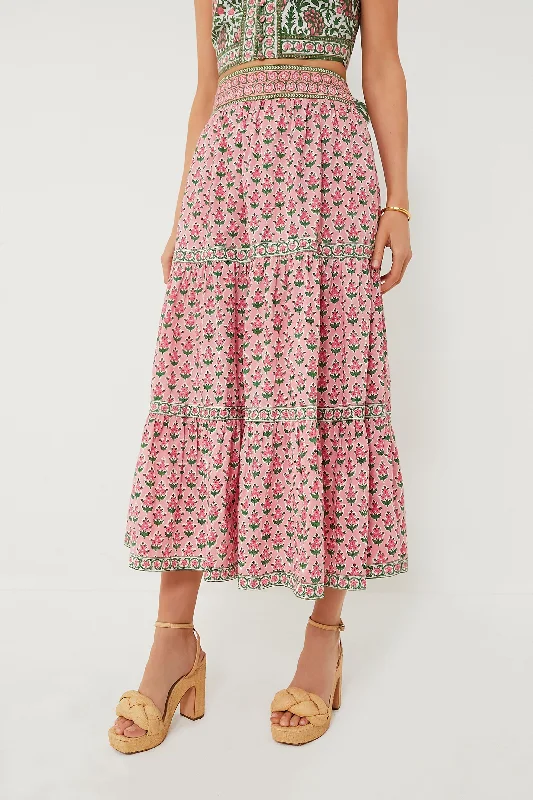 Rose Hyacinth Lucia Skirt corduroy skirt durable