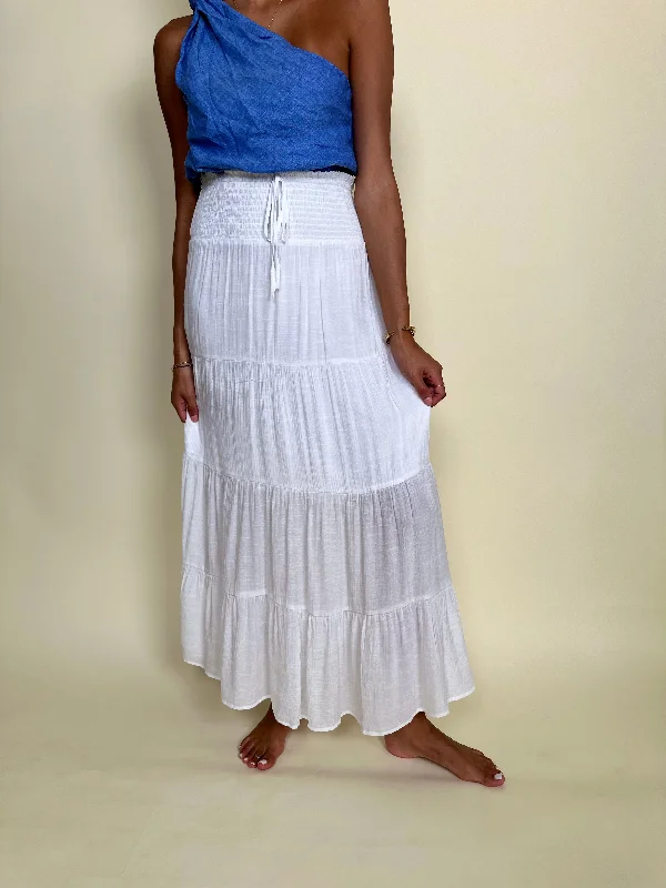 EVERMORE MAXI SKIRT denim skirt fashionable