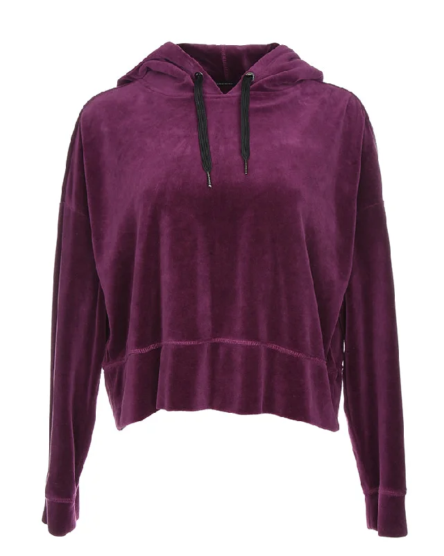 Calvin Klein plump purple track hoodie - L Hoodie with Stripes Bold Sporty