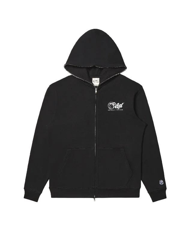 Lil OG Logo Full Zip Hoodie Hoodie with Zipper Placket Modern Functional