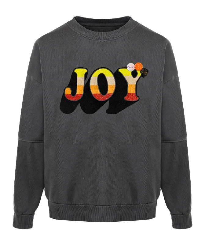 Sweatshirt roller pepper "JOY FW24" Hoodie with Tie-Dye Psychedelic Retro